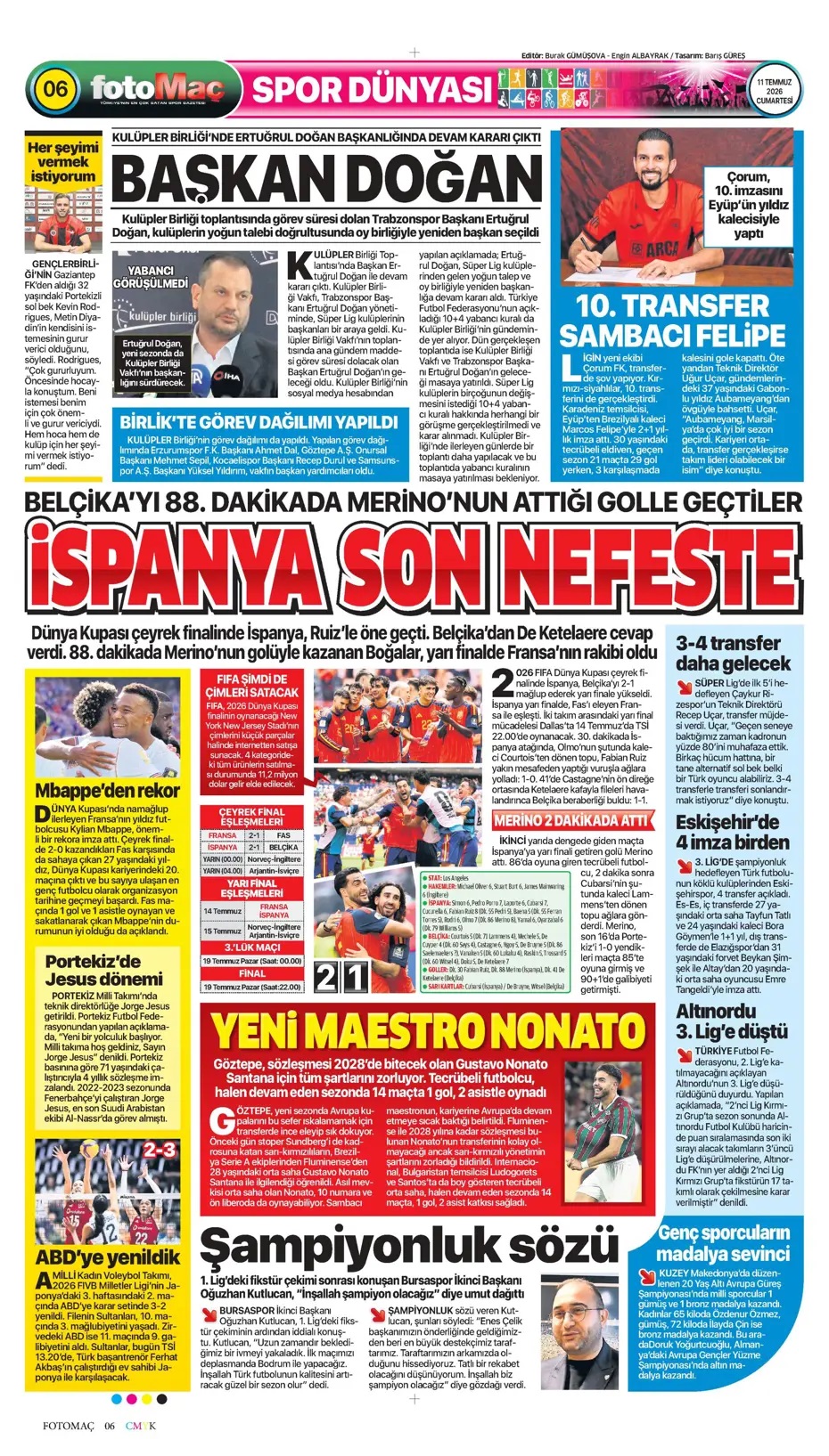 Greenwood Fenerli! Spor basını bugün ne yazdı? (11 Temmuz) - 7. fotoğraf