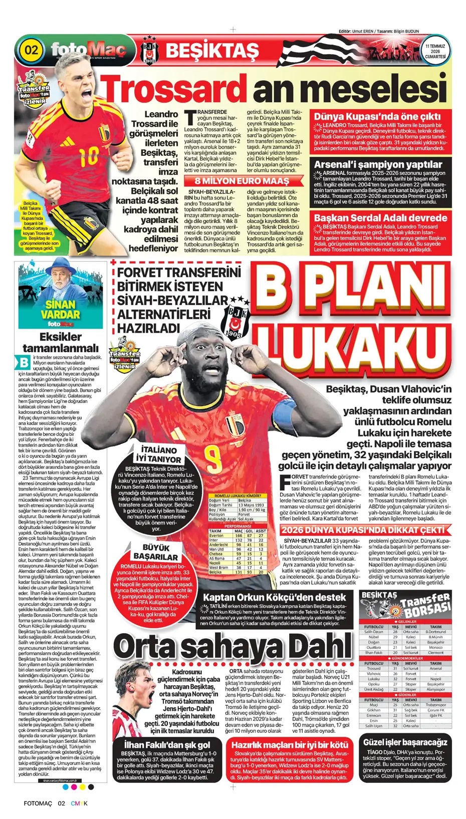 Greenwood Fenerli! Spor basını bugün ne yazdı? (11 Temmuz) - 4. fotoğraf