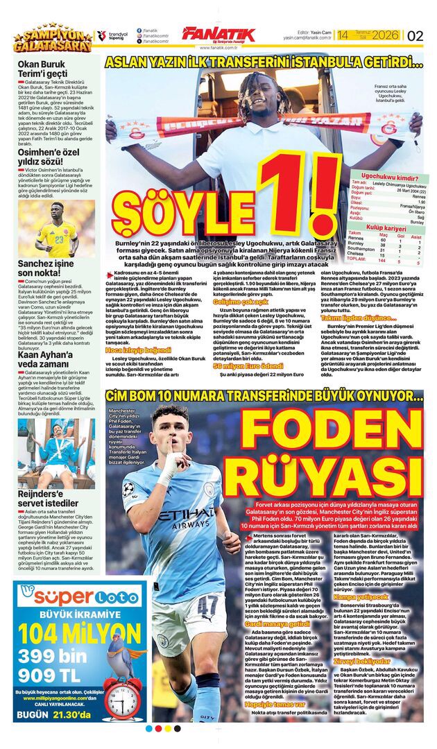 Greenwood geliyor | Spor manşetleri - 11. fotoğraf