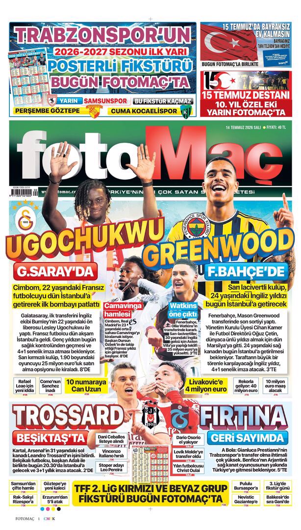 Greenwood geliyor | Spor manşetleri - 9. fotoğraf