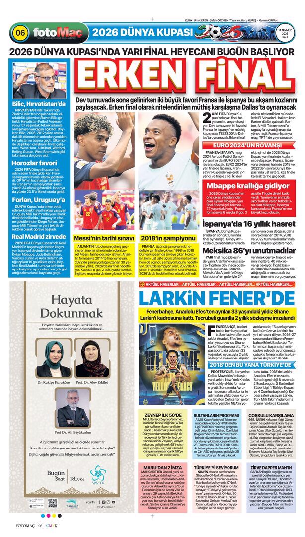 Greenwood geliyor | Spor manşetleri - 4. fotoğraf