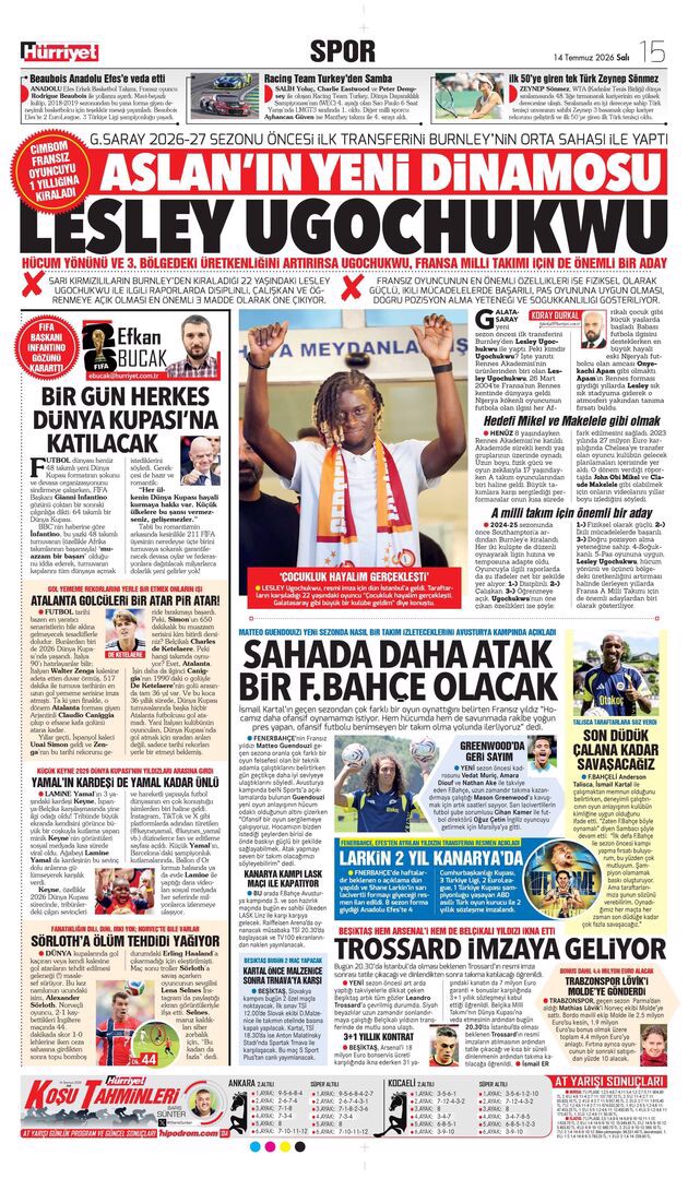 Greenwood geliyor | Spor manşetleri - 10. fotoğraf
