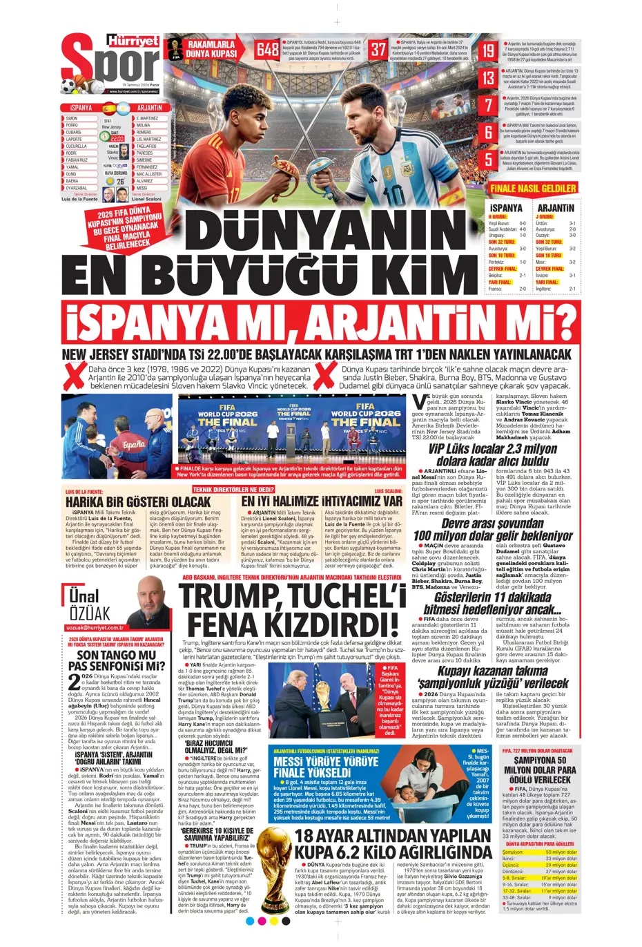 Salah'ta mutlu son! Spor basını bugün ne yazdı? (19 Temmuz) - 3. fotoğraf