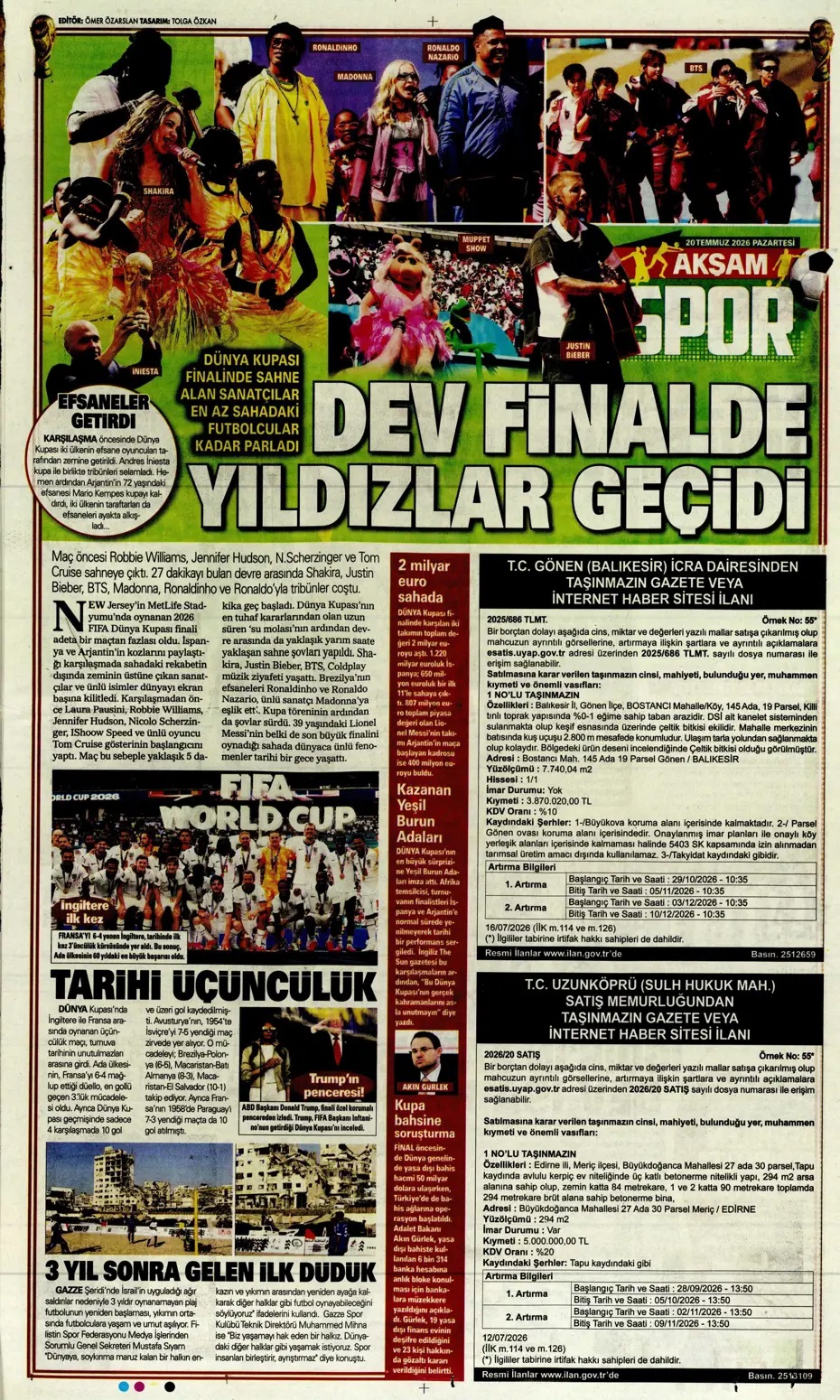 Salah'ta menajer krizi! Spor basını bugün ne yazdı? (20 Temmuz) - 9. fotoğraf