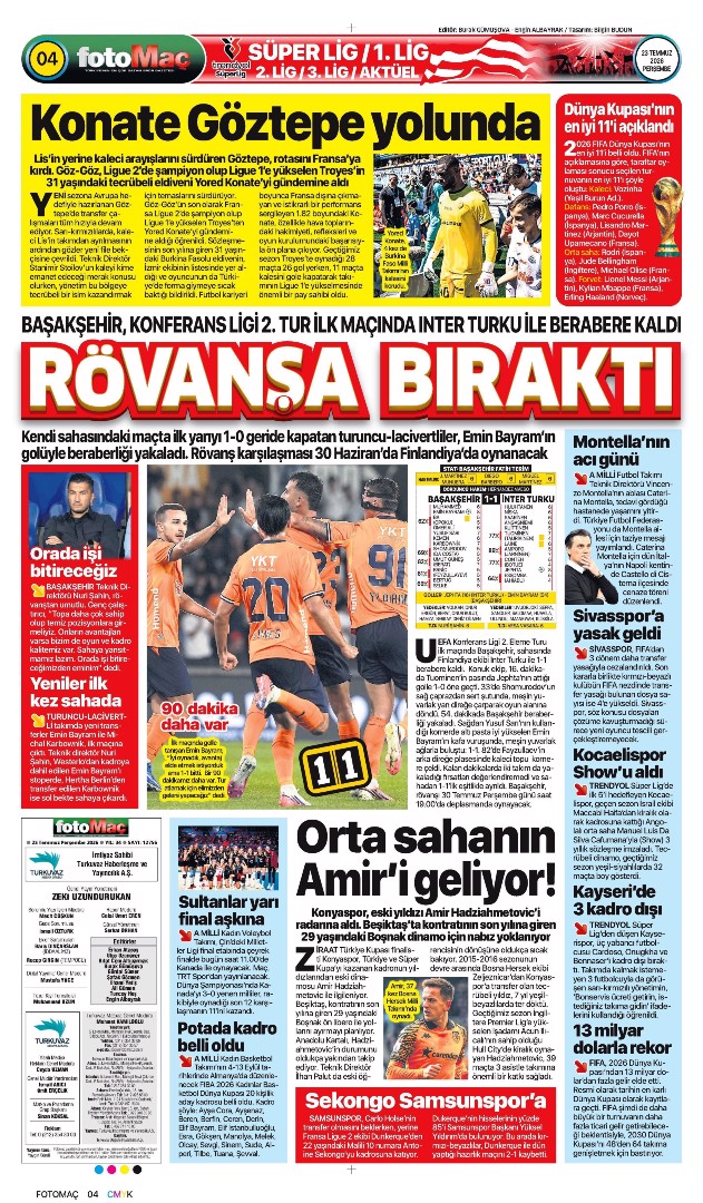 Kean bombası | Spor manşetleri - 20. fotoğraf