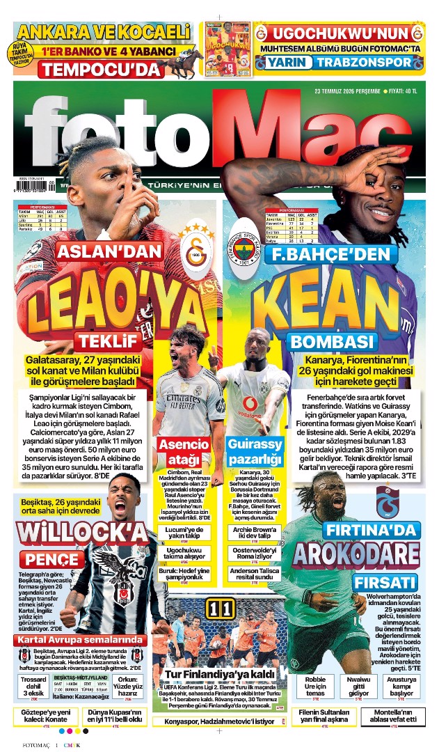 Kean bombası | Spor manşetleri - 12. fotoğraf