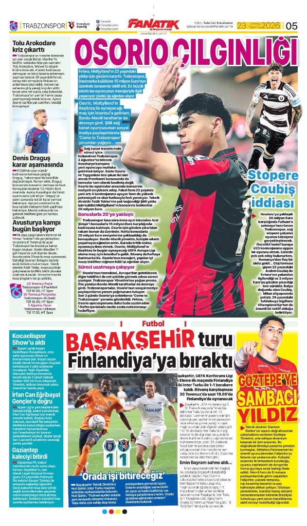 Kean bombası | Spor manşetleri - 6. fotoğraf