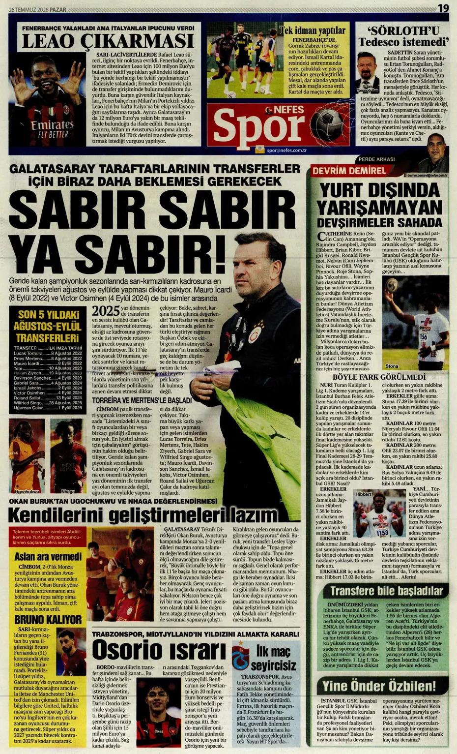 Filenin Sultanları kupa için sahada | Spor manşetleri - 12. fotoğraf
