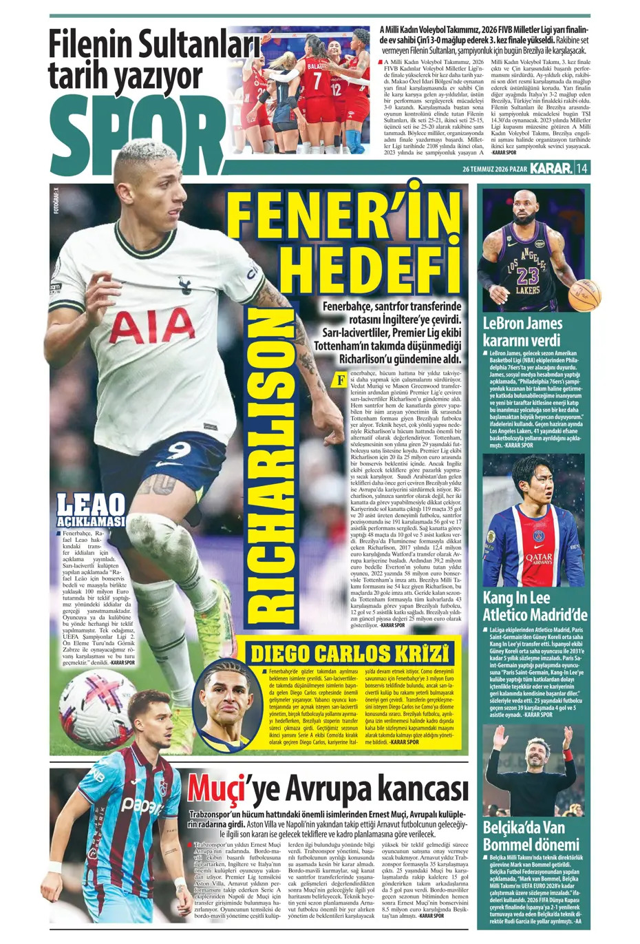 Filenin Sultanları kupa için sahada | Spor manşetleri - 2. fotoğraf