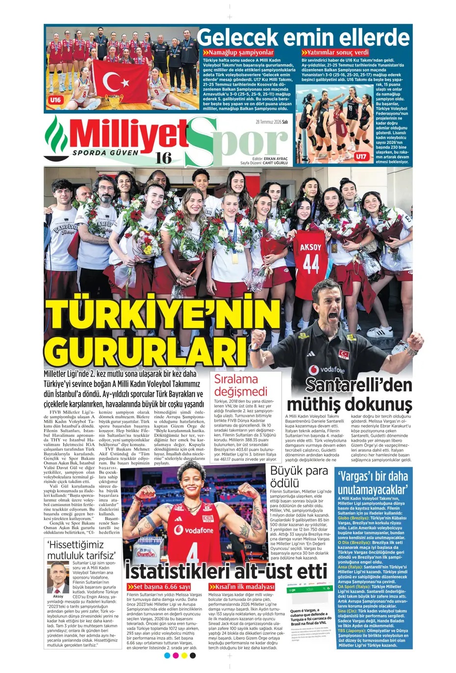 Salah rafa kalktı! Spor basını bugün ne yazdı? (28 Temmuz) - 2. fotoğraf