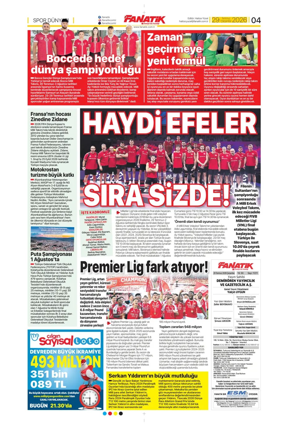 Galatasaray sos veriyor! Spor basını bugün ne yazdı? (29 Temmuz) - 2. fotoğraf