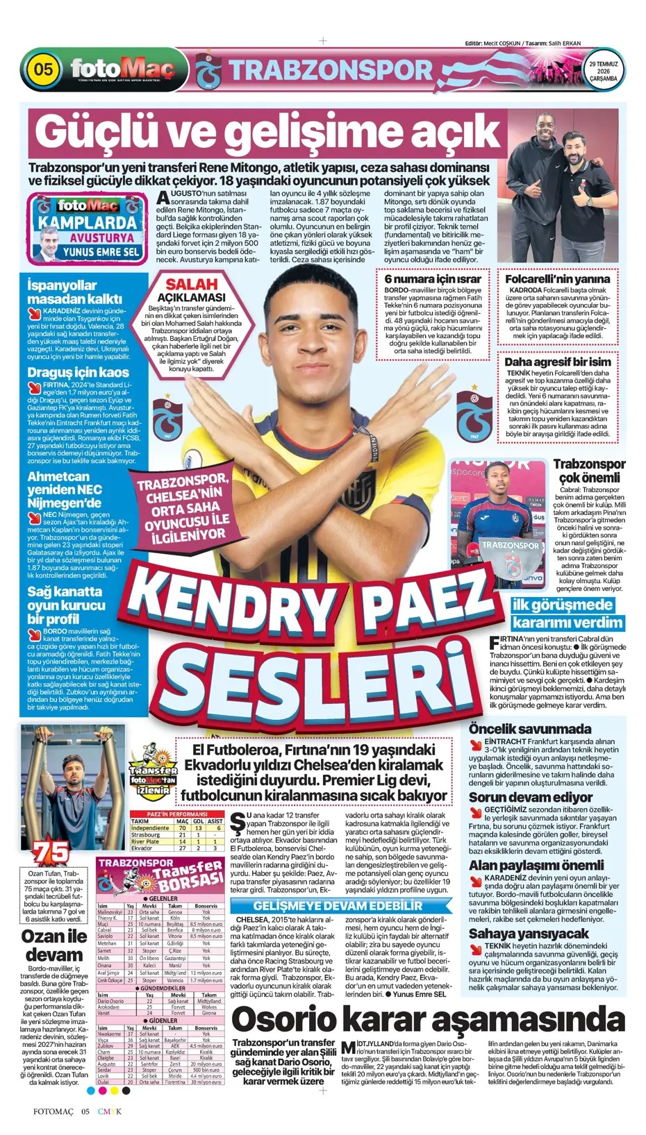 Galatasaray sos veriyor! Spor basını bugün ne yazdı? (29 Temmuz) - 10. fotoğraf