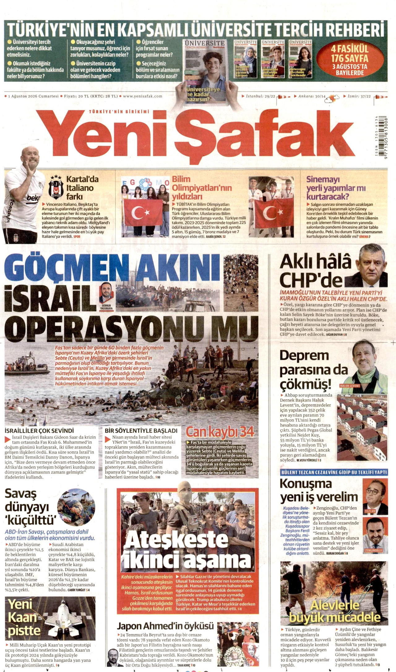 Gazeteler bugün ne yazdı? (1 Ağustos) - 8. fotoğraf