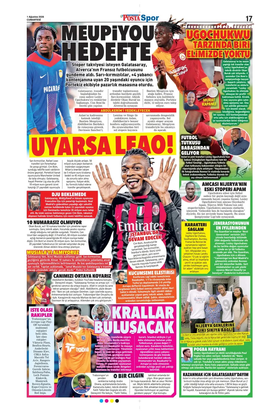 Kaptan dümeni erken aldı! Spor basını bugün ne yazdı? (1 Ağustos) - 4. fotoğraf