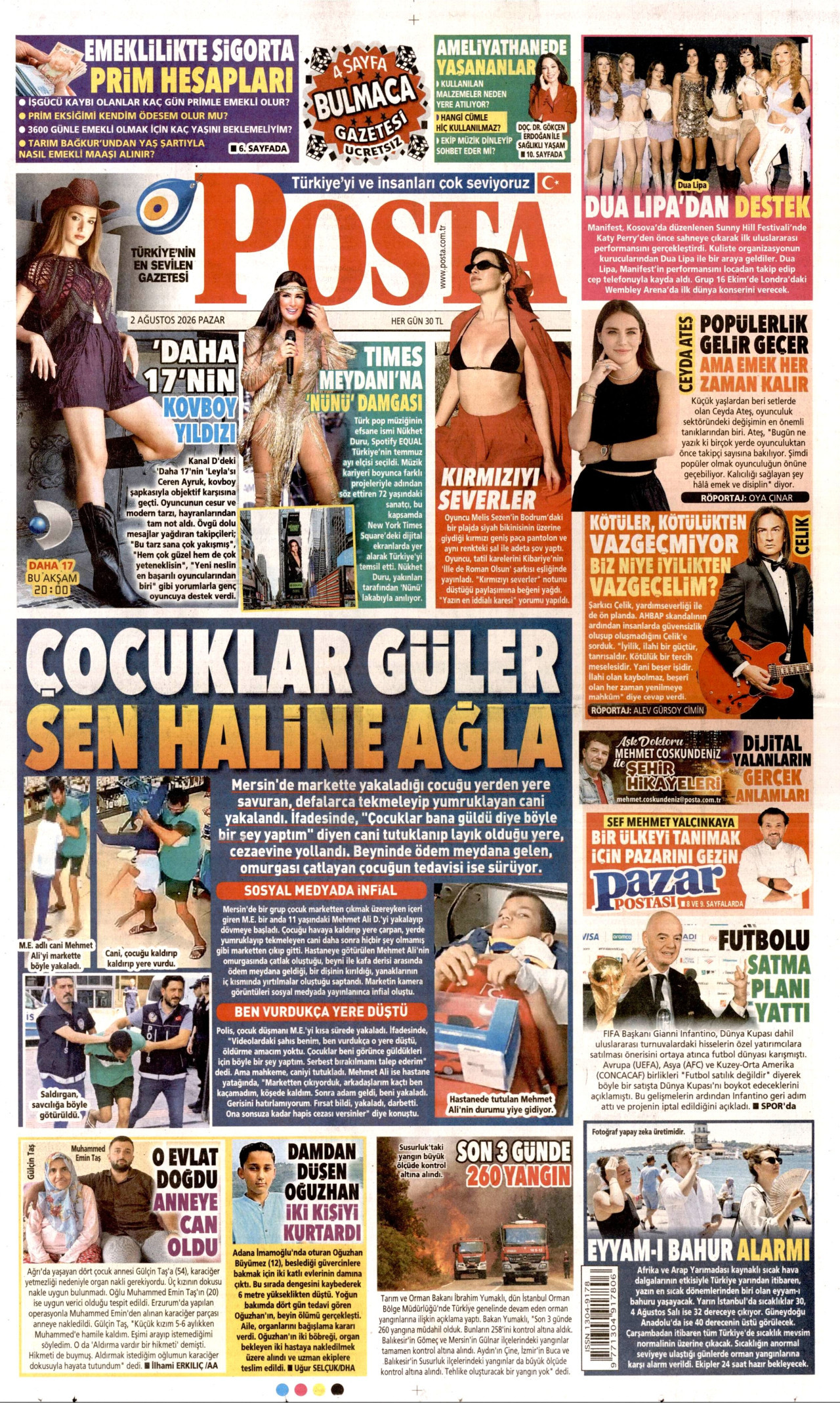 Gazeteler bugün ne yazdı? (2 Ağustos) - 12. fotoğraf