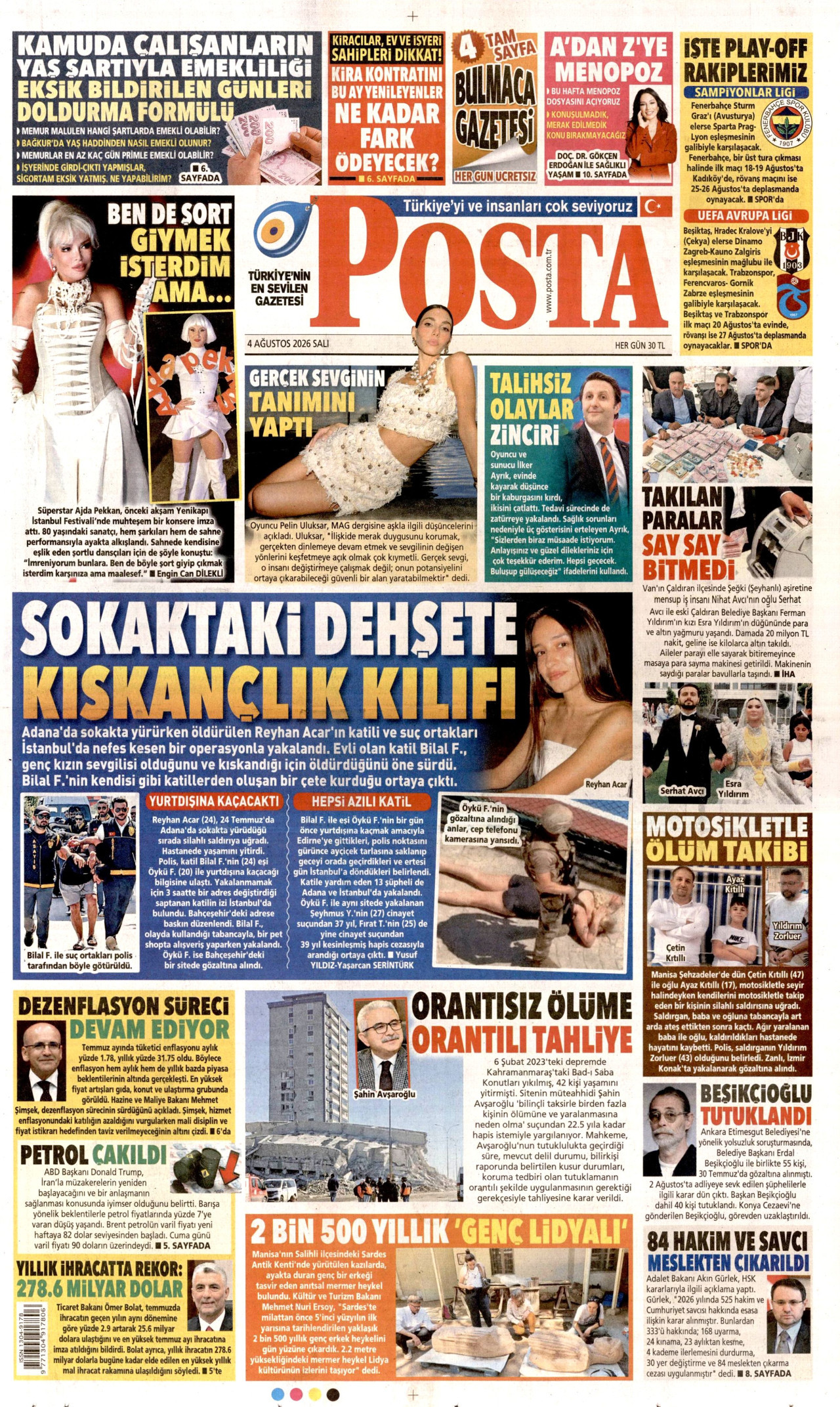 Gazeteler bugün ne yazdı? (4 Ağustos) - 10. fotoğraf