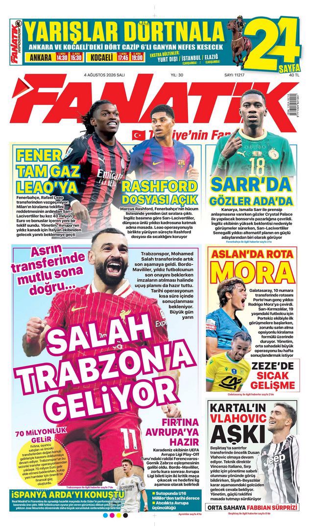 Salah Trabzon'a geliyor | Spor manşetleri - 1. fotoğraf
