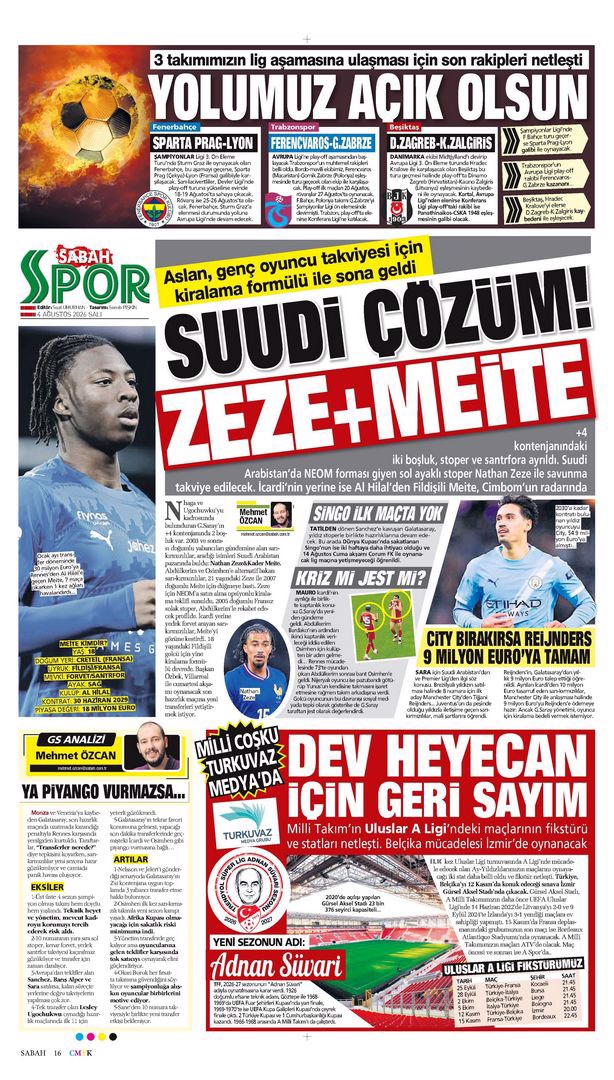 Salah Trabzon'a geliyor | Spor manşetleri - 8. fotoğraf