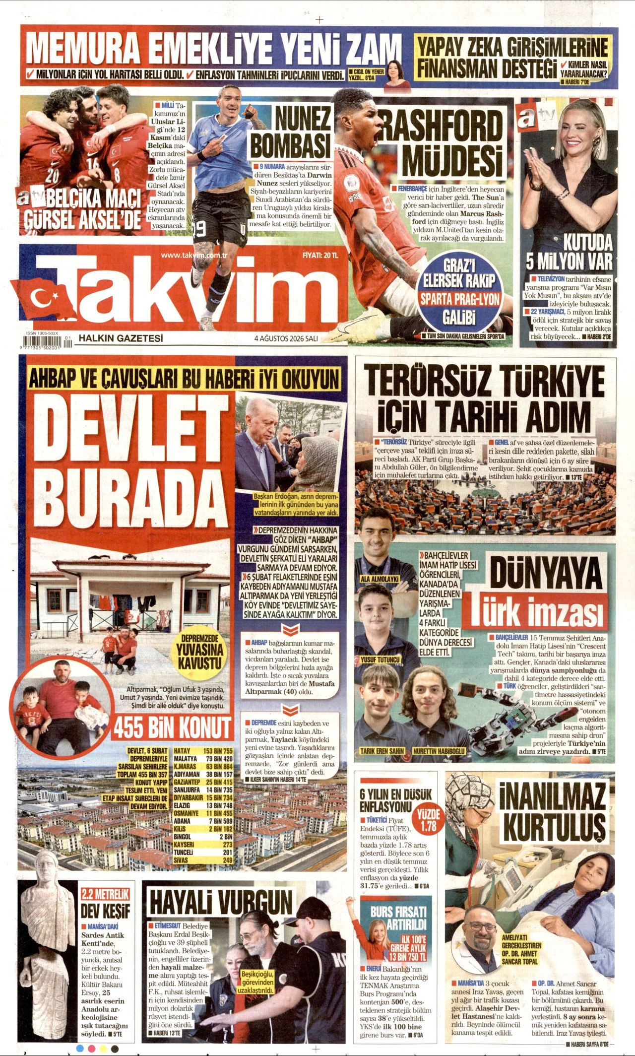 Gazeteler bugün ne yazdı? (4 Ağustos) - 12. fotoğraf