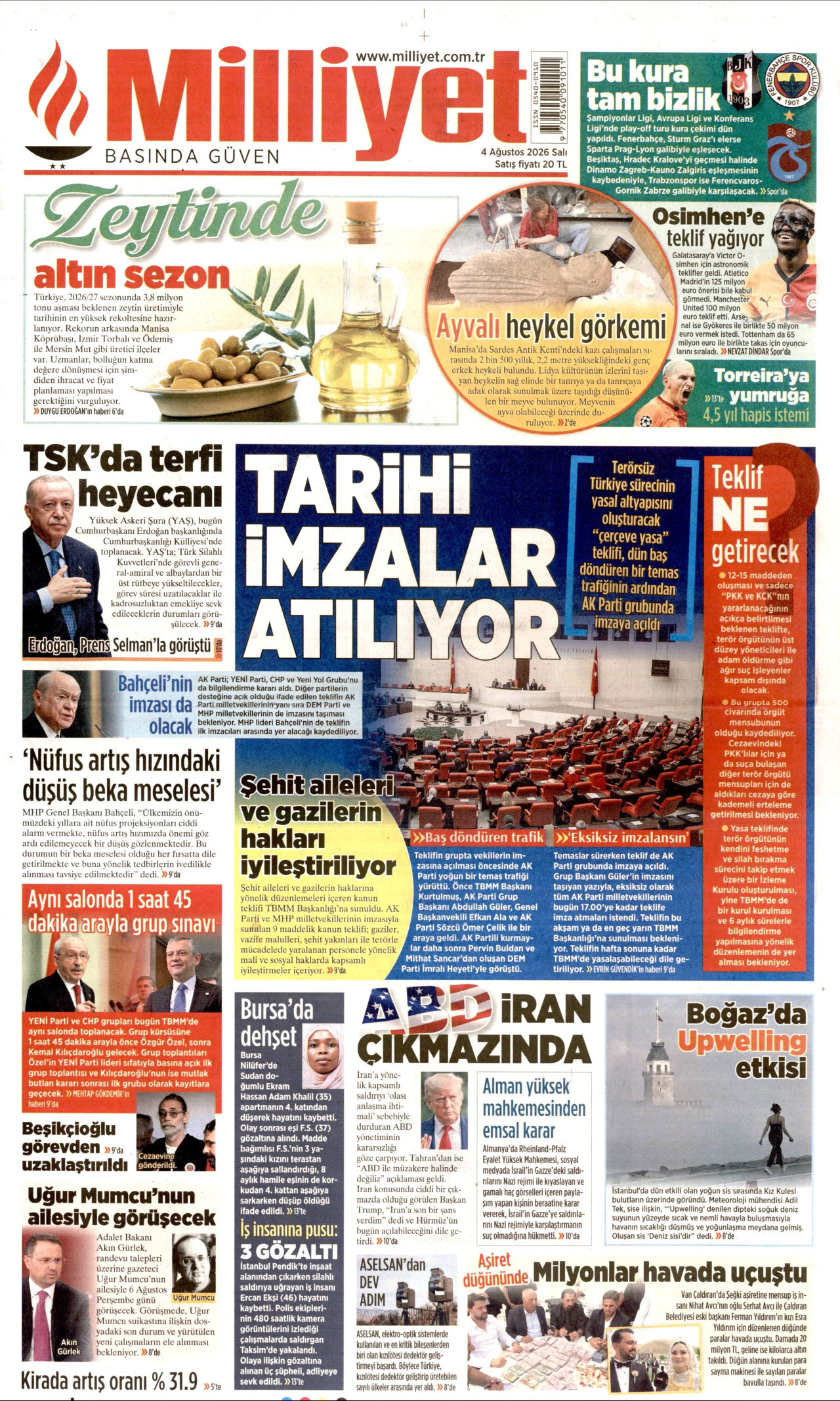 Gazeteler bugün ne yazdı? (4 Ağustos) - 9. fotoğraf