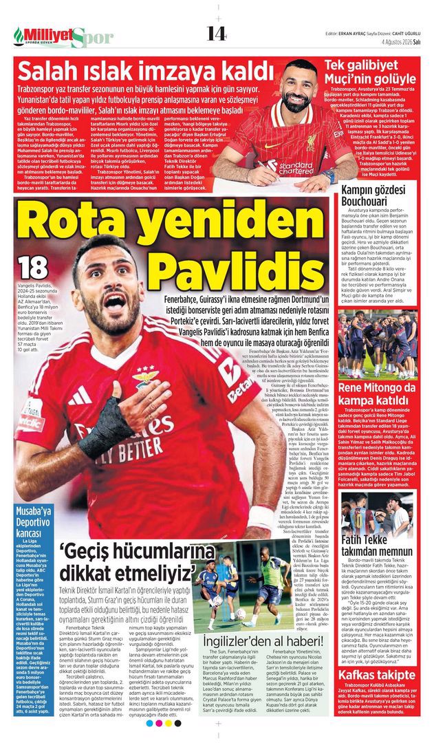 Salah Trabzon'a geliyor | Spor manşetleri - 2. fotoğraf