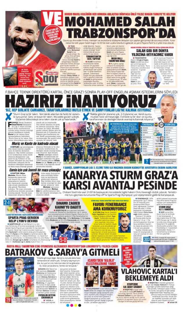 Fırtına koptu, Salah Trabzon'da | Spor manşetleri  - 10. fotoğraf
