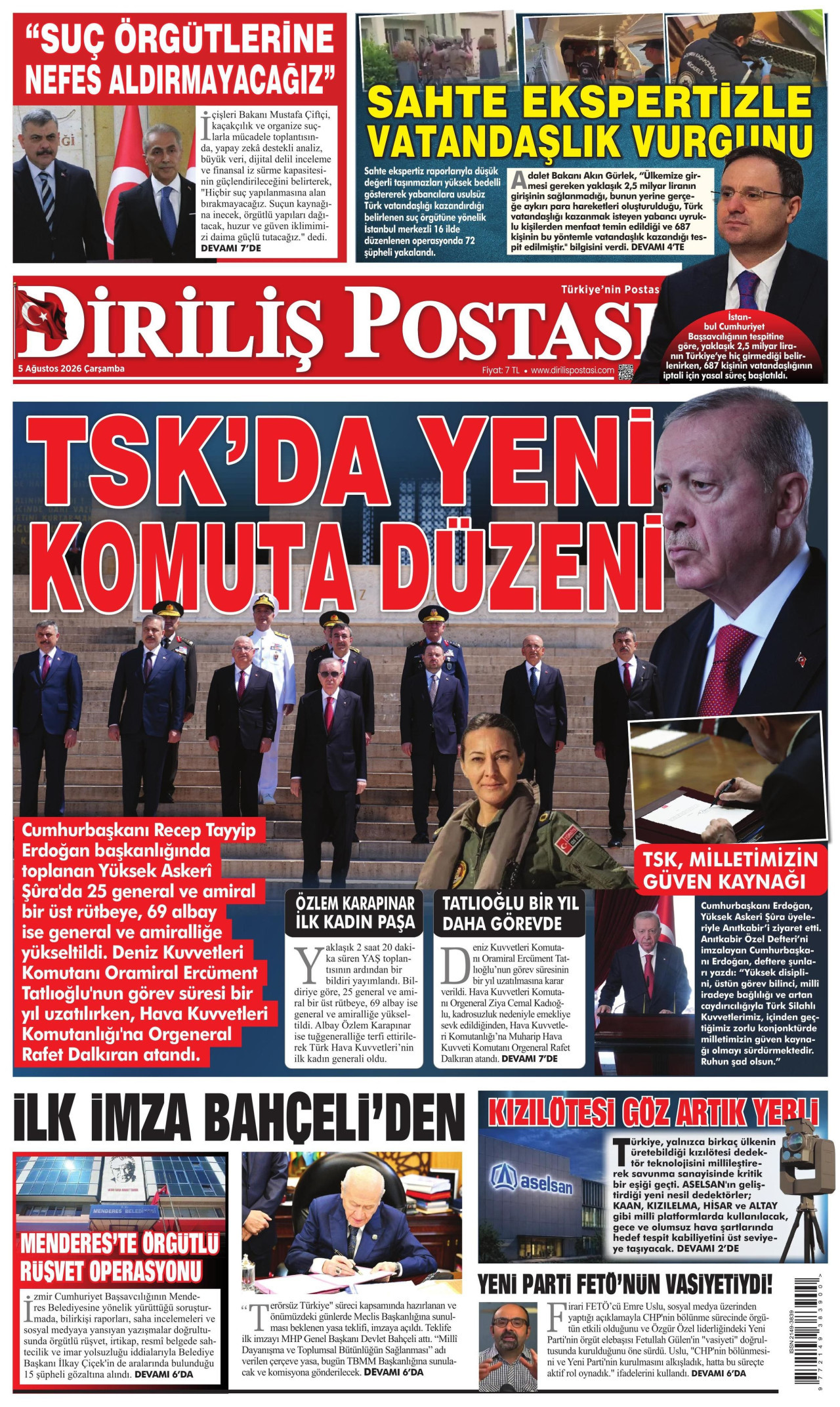 Gazeteler bugün ne yazdı? (5 Ağustos) - 12. fotoğraf