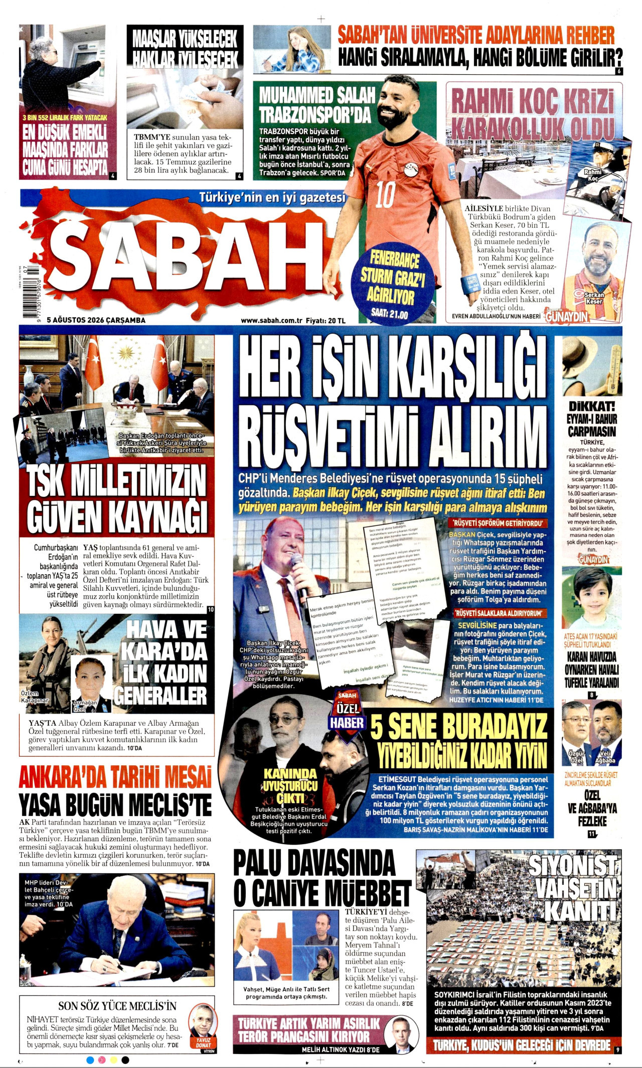 Gazeteler bugün ne yazdı? (5 Ağustos) - 3. fotoğraf