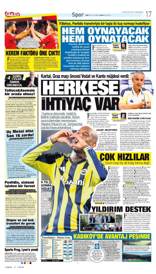Fırtına koptu, Salah Trabzon'da | Spor manşetleri  - 9. fotoğraf