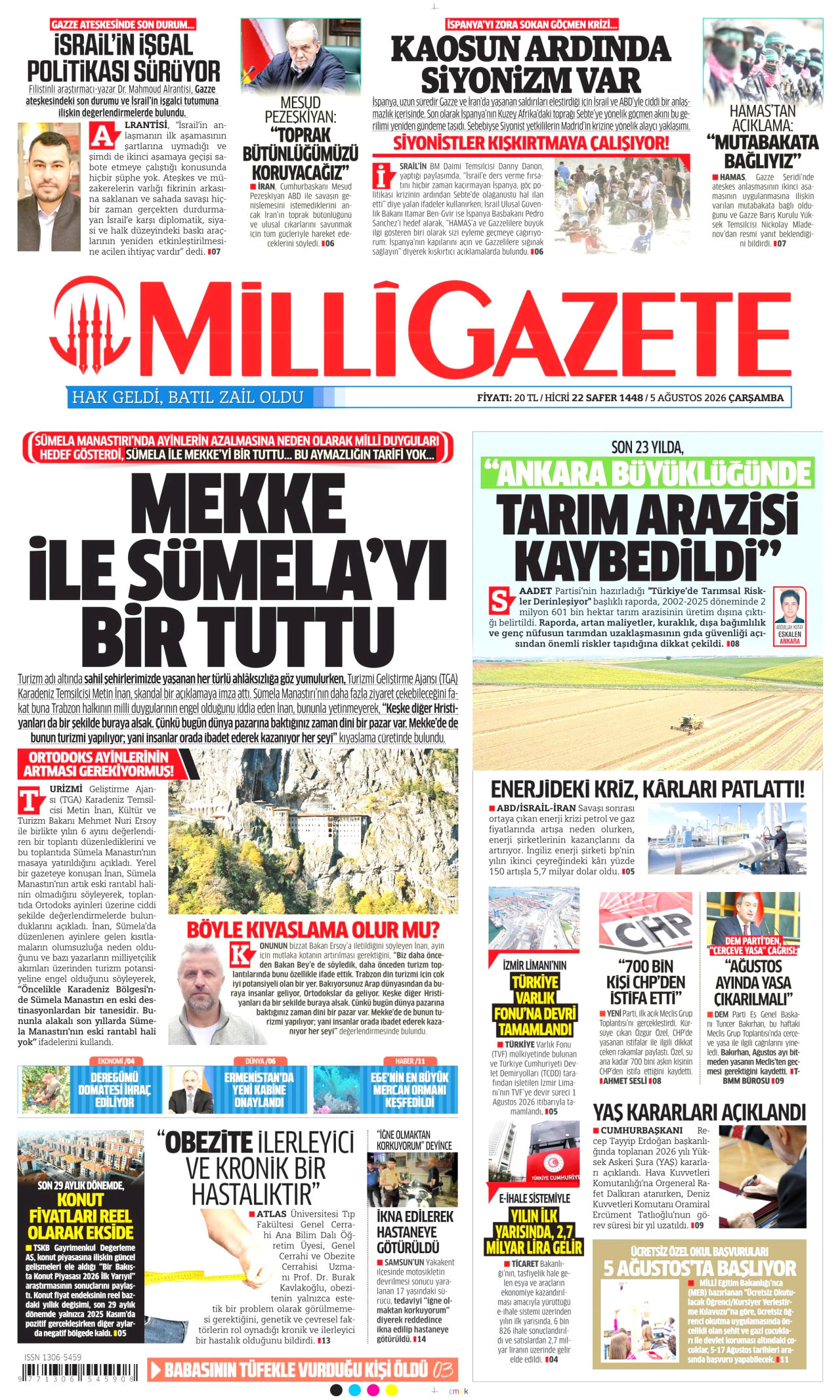 Gazeteler bugün ne yazdı? (5 Ağustos) - 10. fotoğraf