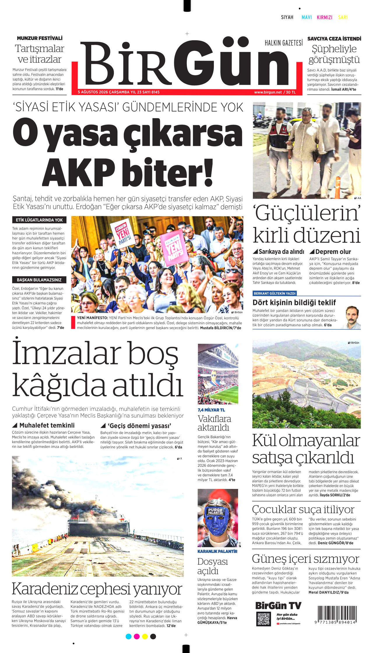 Gazeteler bugün ne yazdı? (5 Ağustos) - 11. fotoğraf