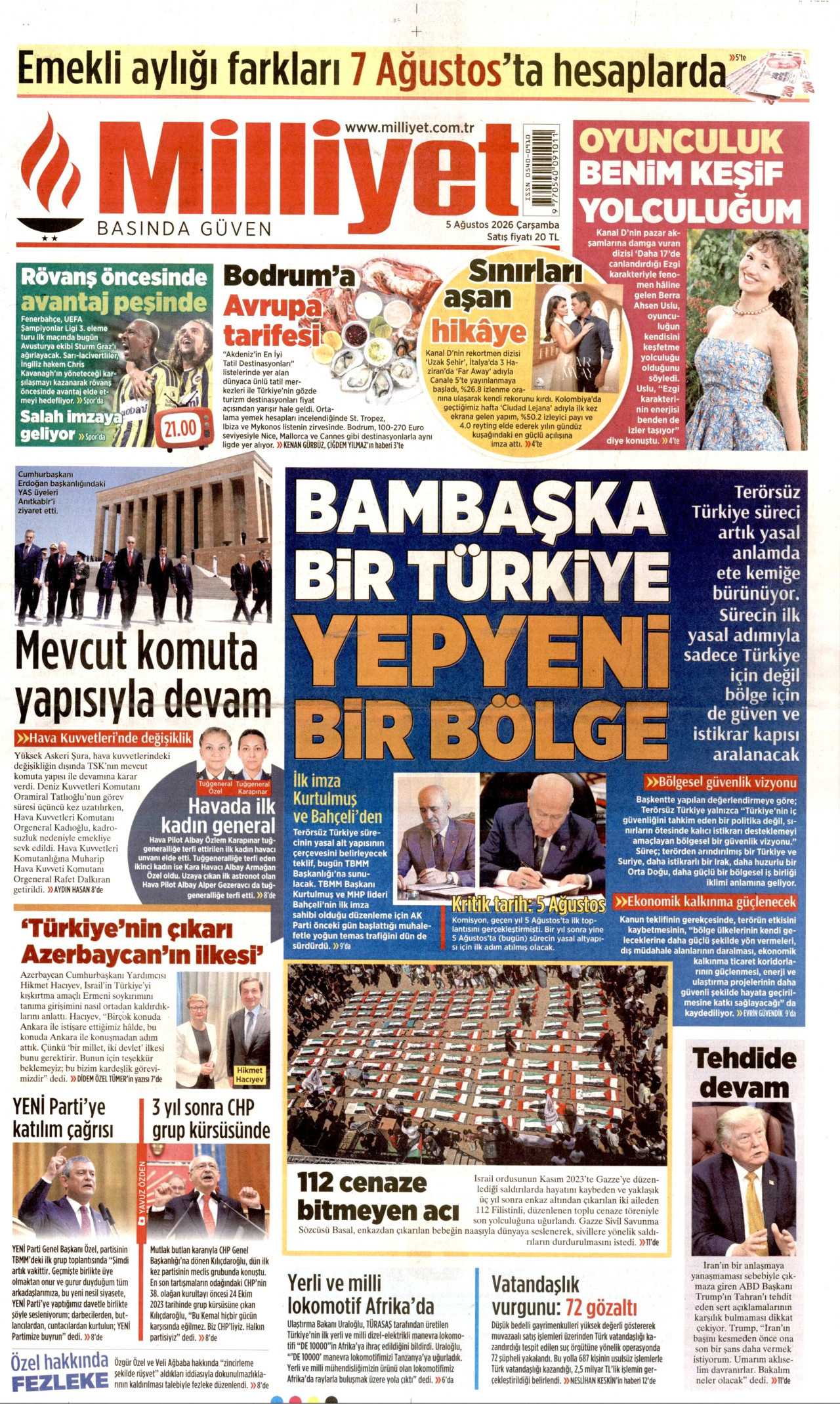 Gazeteler bugün ne yazdı? (5 Ağustos) - 6. fotoğraf