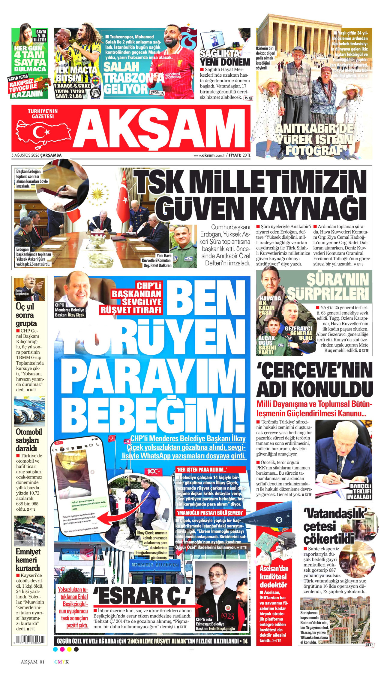 Gazeteler bugün ne yazdı? (5 Ağustos) - 7. fotoğraf