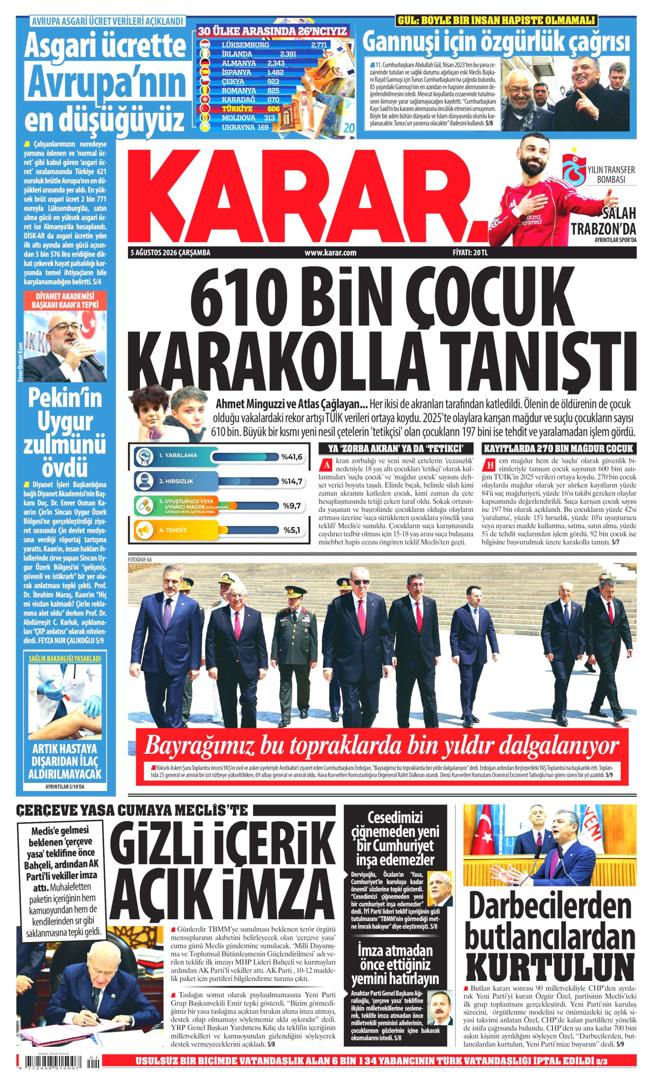 Gazeteler bugün ne yazdı? (5 Ağustos) - 9. fotoğraf