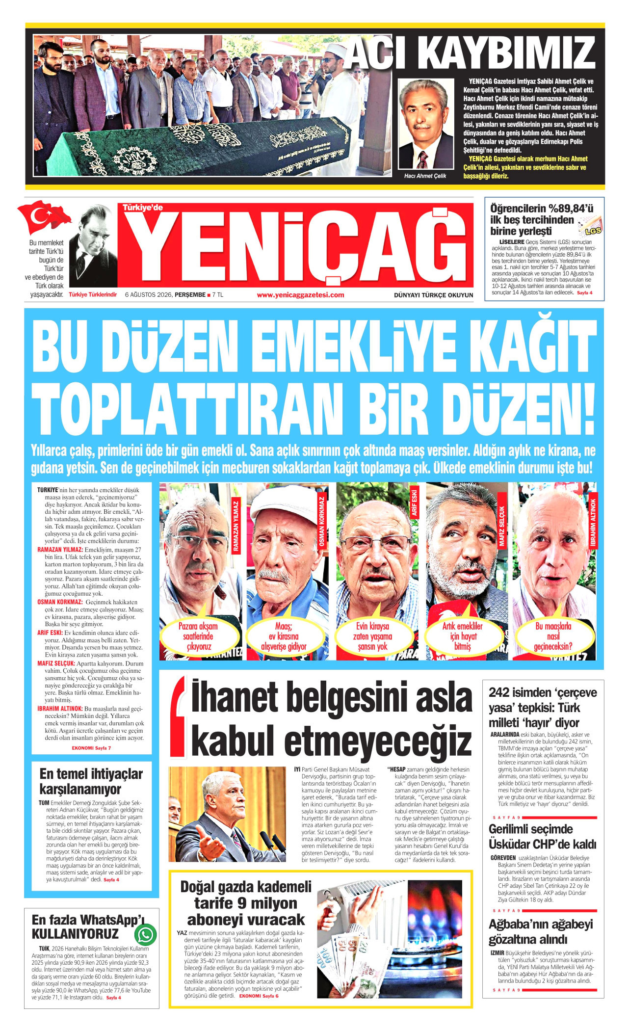Gazeteler bugün ne yazdı? (6 Ağustos) - 2. fotoğraf
