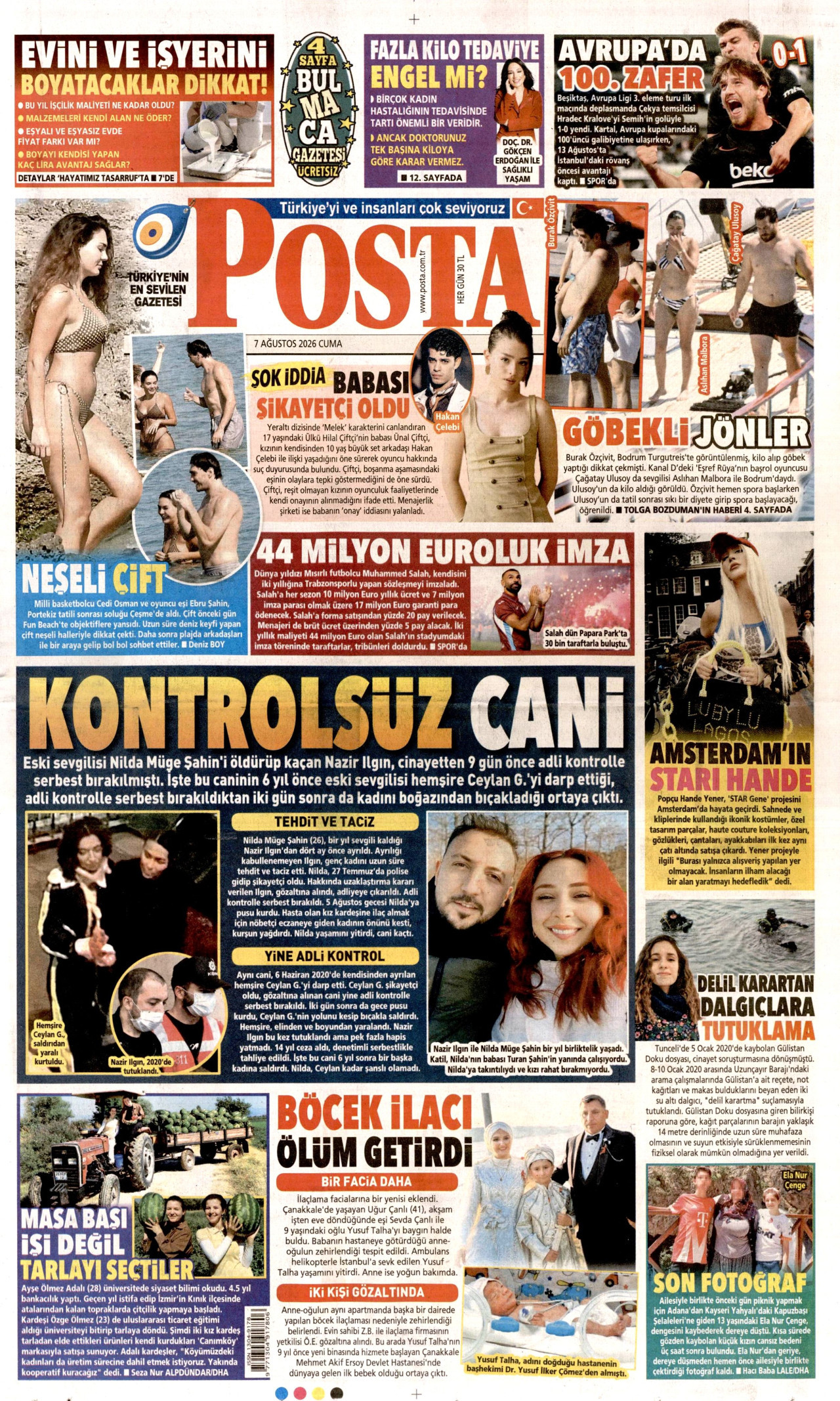 Gazeteler bugün ne yazdı? (7 Ağustos) - 12. fotoğraf