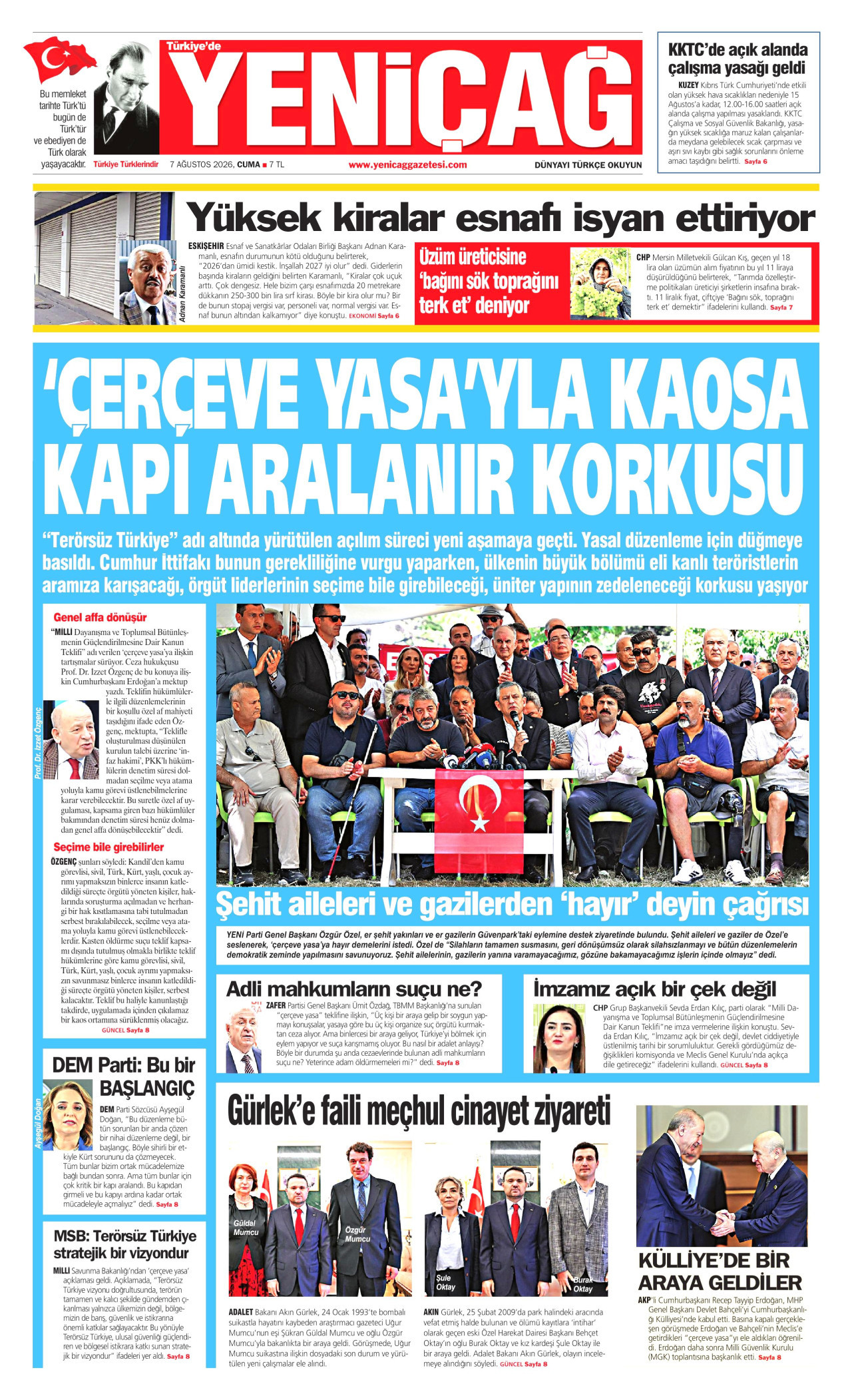 Gazeteler bugün ne yazdı? (7 Ağustos) - 4. fotoğraf