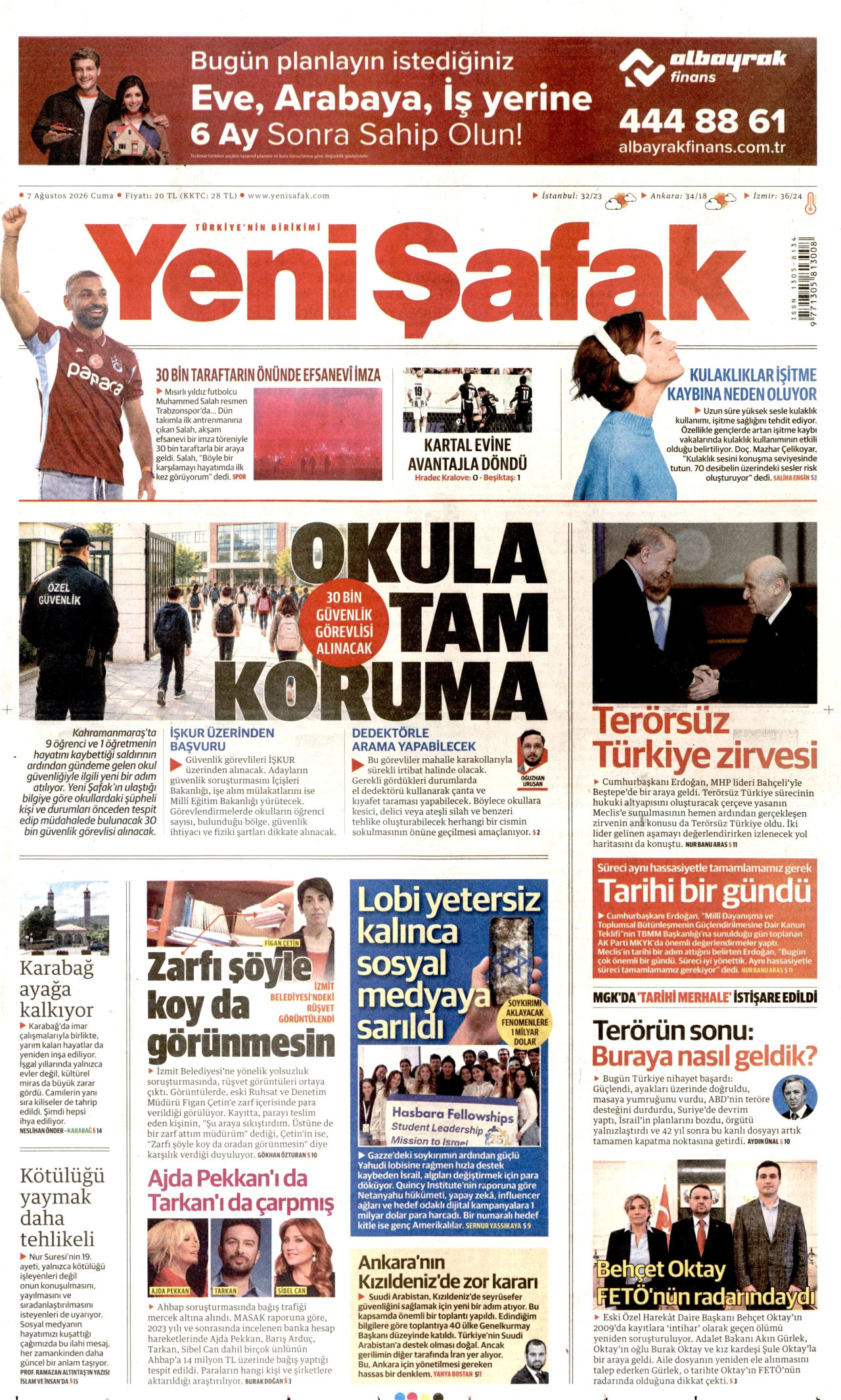 Gazeteler bugün ne yazdı? (7 Ağustos) - 6. fotoğraf
