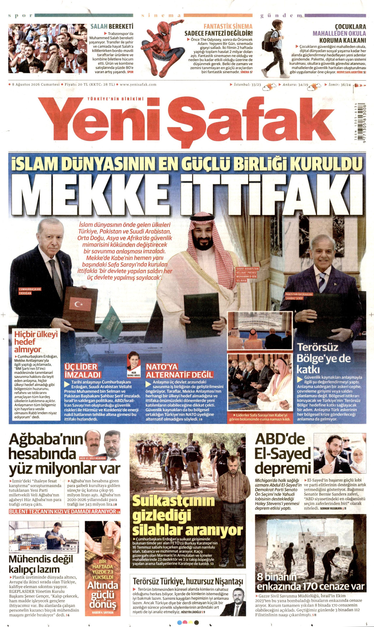 Gazeteler bugün ne yazdı? (8 Ağustos) - 8. fotoğraf
