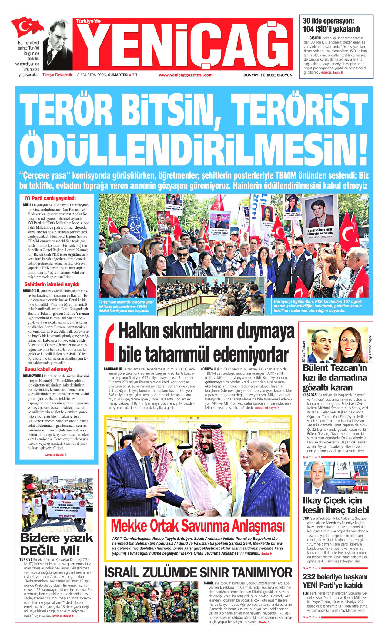 Gazeteler bugün ne yazdı? (8 Ağustos) - 5. fotoğraf