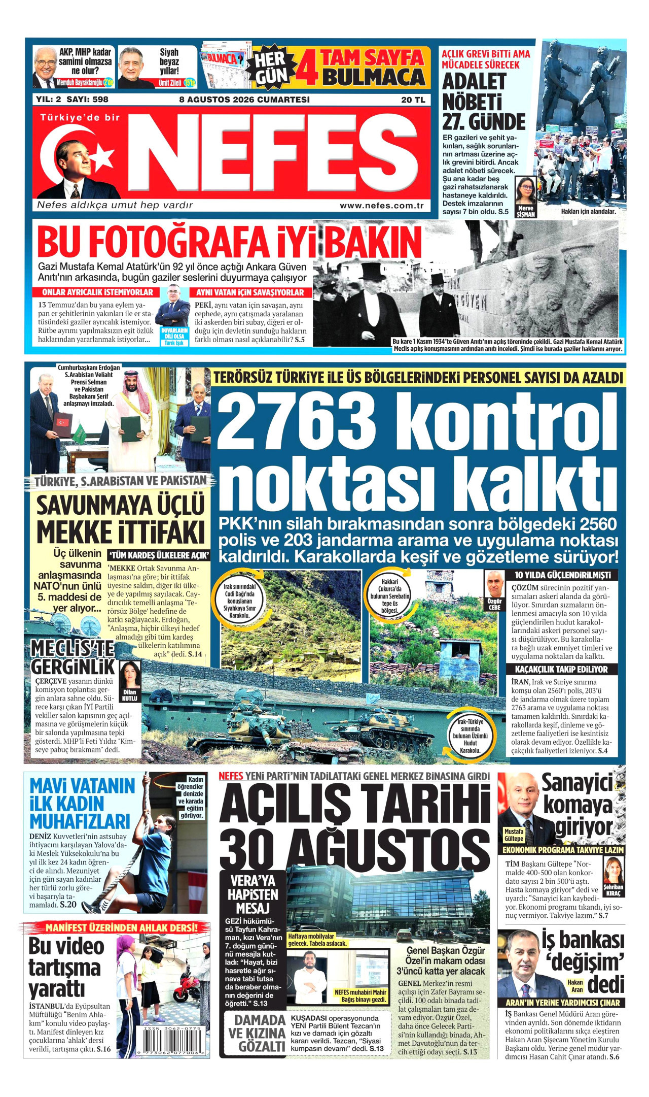 Gazeteler bugün ne yazdı? (8 Ağustos) - 10. fotoğraf