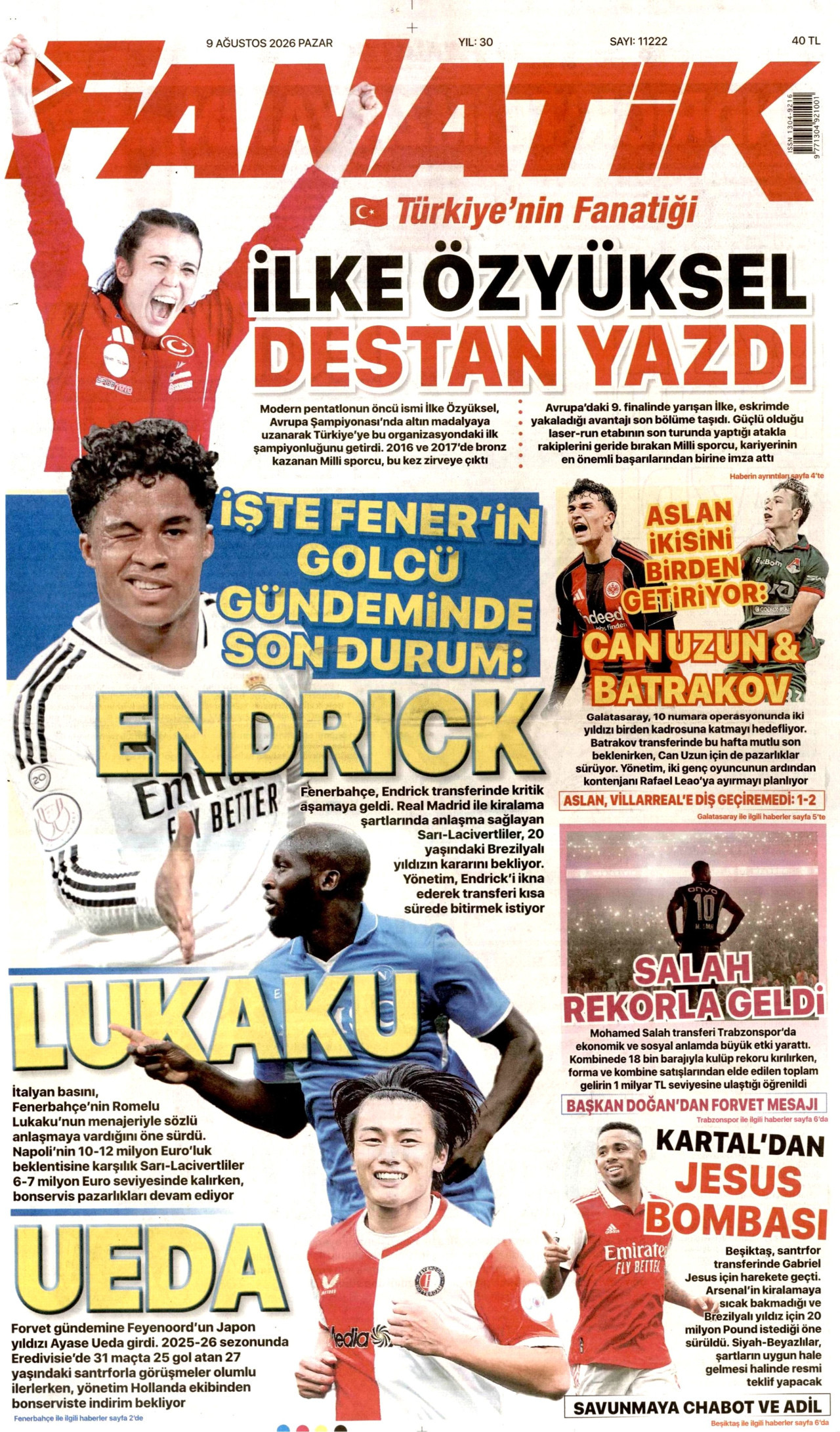 Gazeteler bugün ne yazdı? (9 Ağustos) - 2. fotoğraf