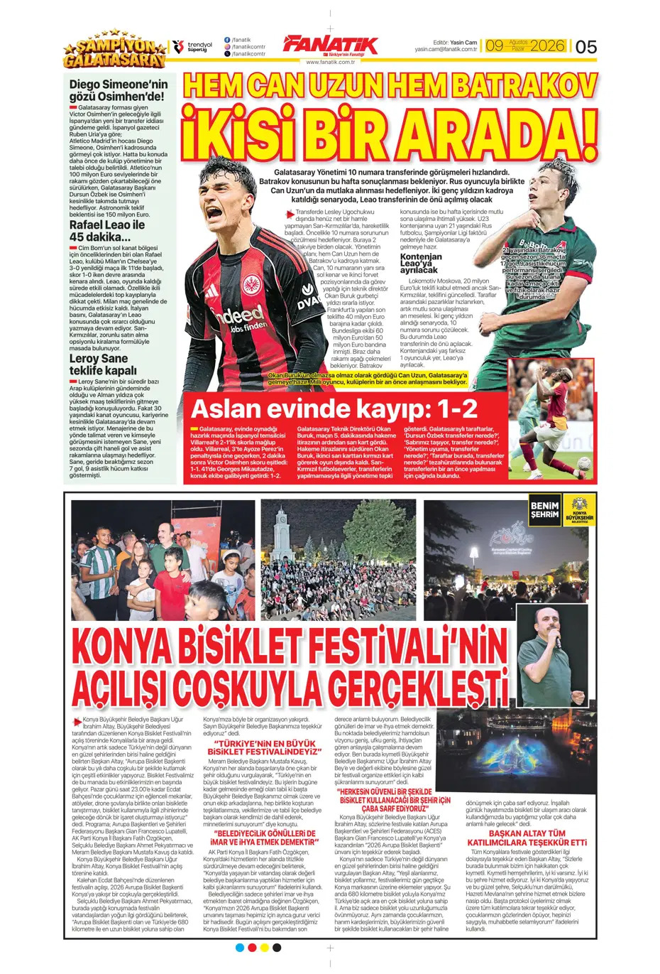 Lukaku'dan yeşil ışık | Spor manşetleri - 3. fotoğraf