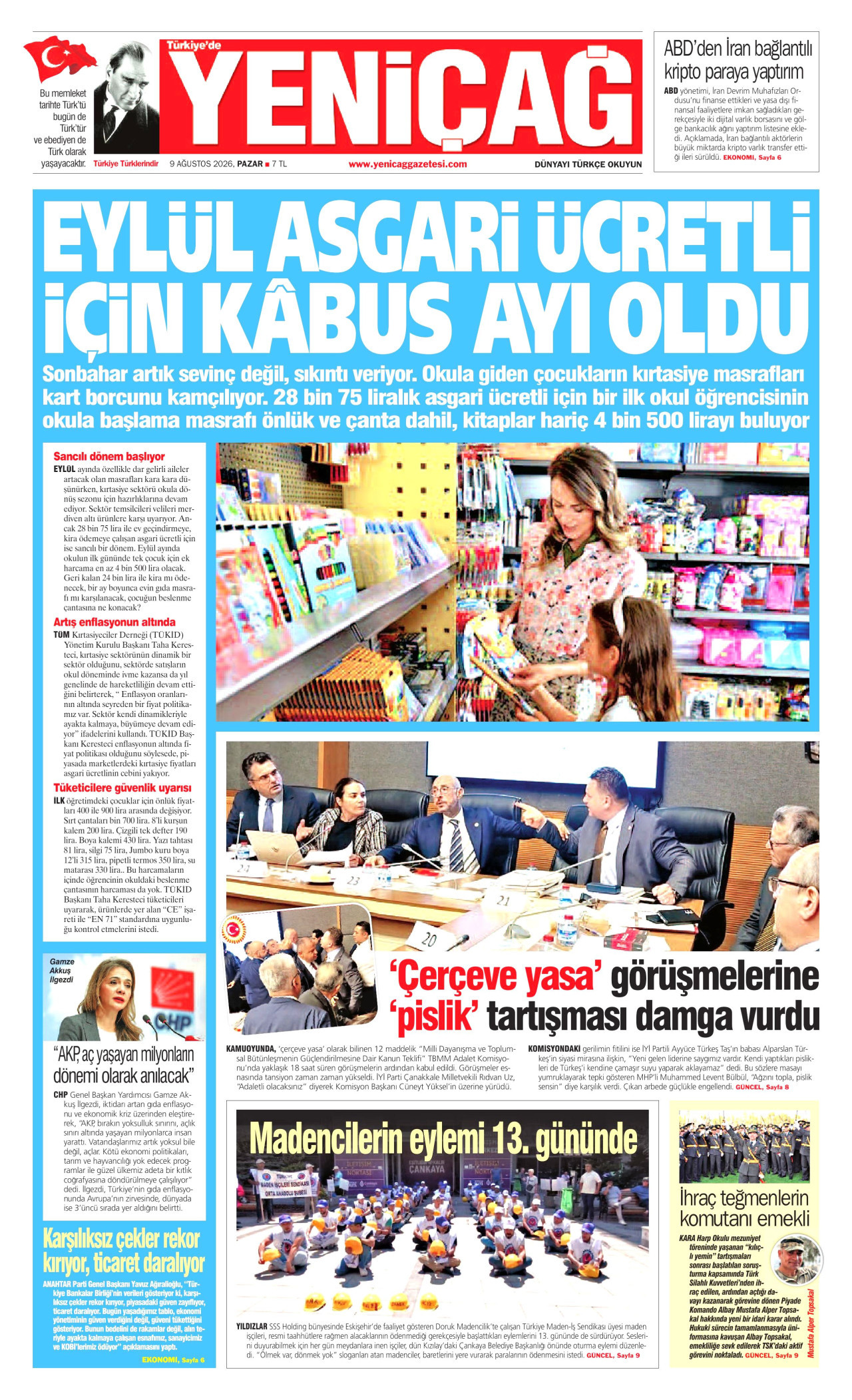 Gazeteler bugün ne yazdı? (9 Ağustos) - 3. fotoğraf