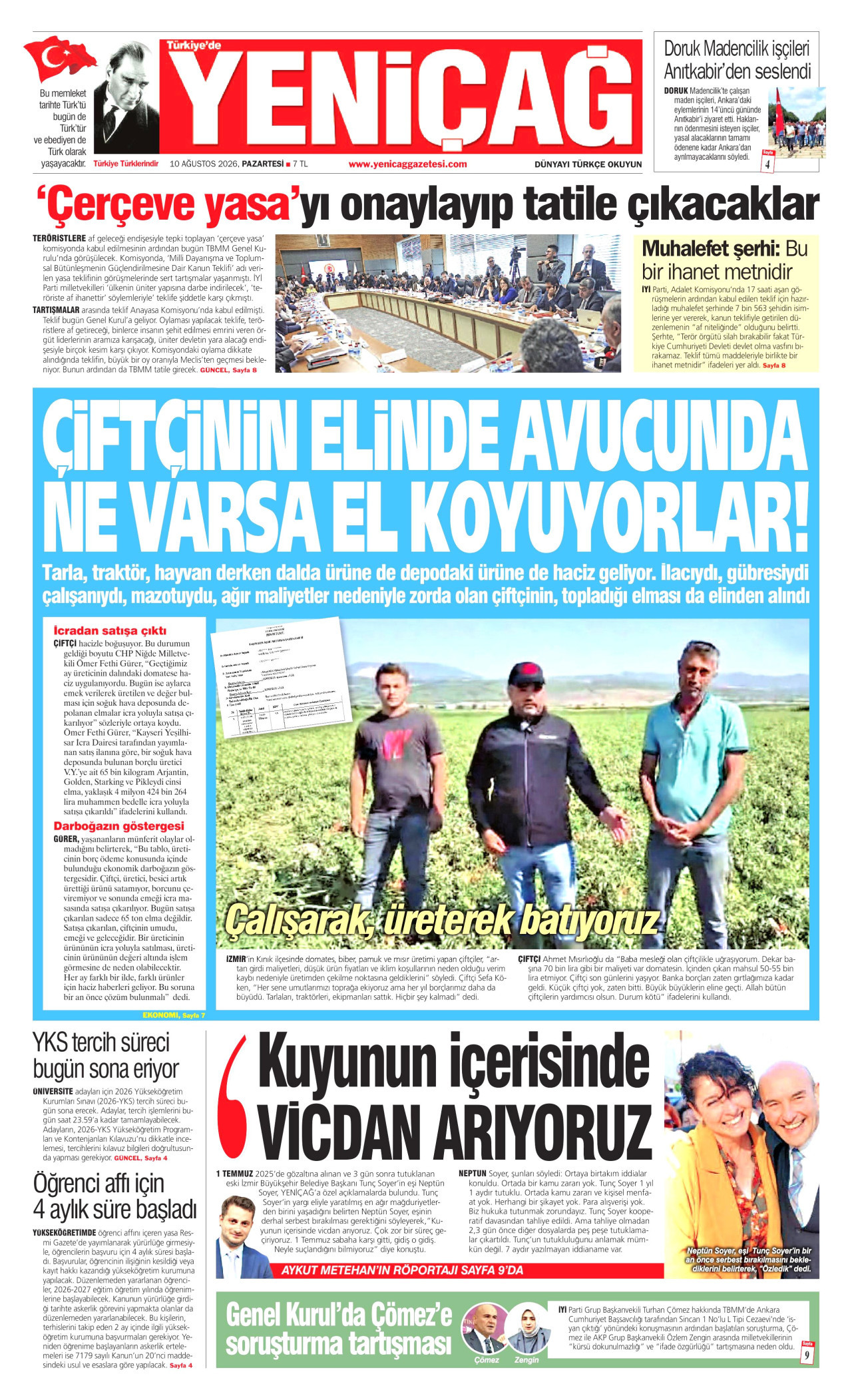 Gazeteler bugün ne yazdı? (10 Ağustos) - 4. fotoğraf