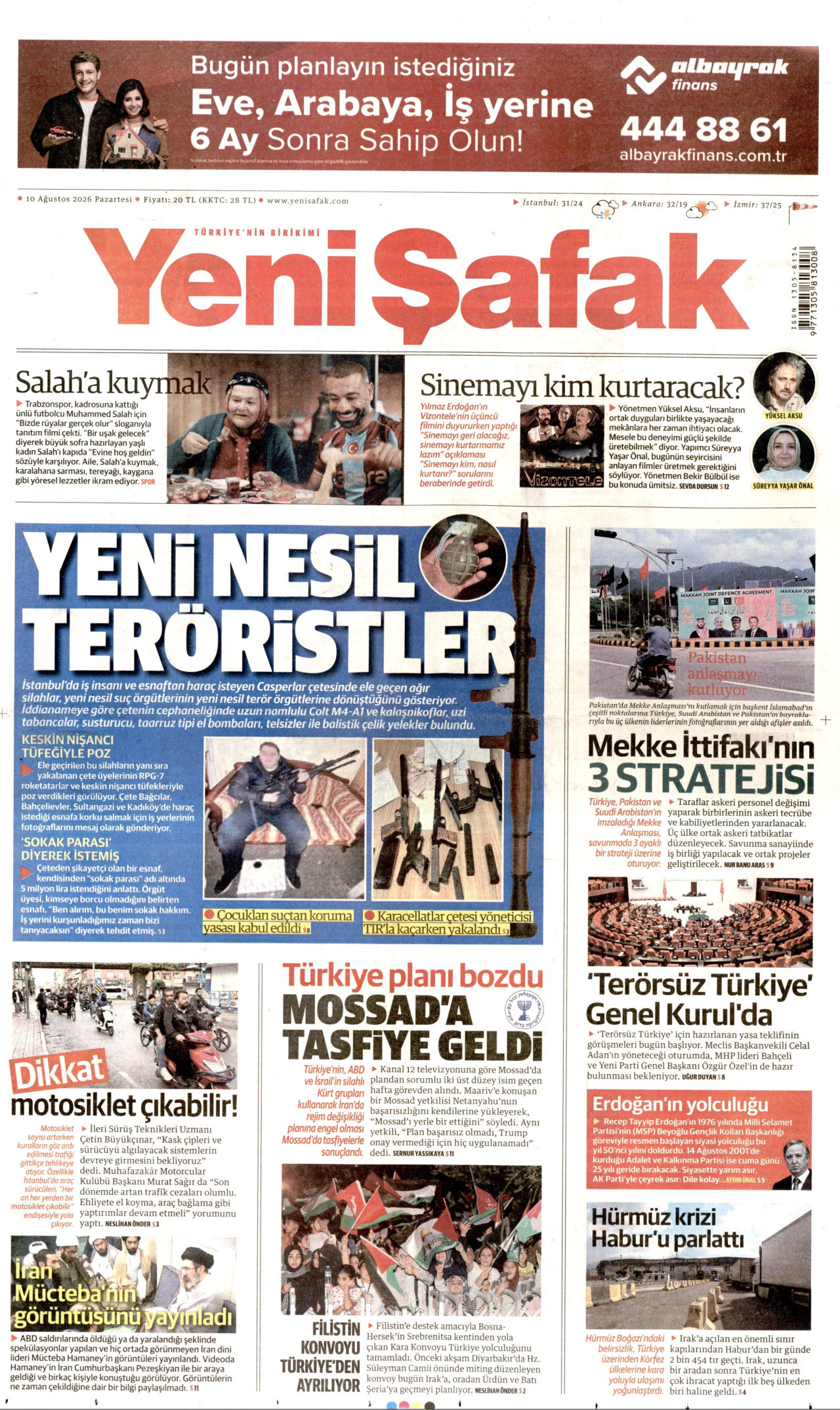 Gazeteler bugün ne yazdı? (10 Ağustos) - 8. fotoğraf