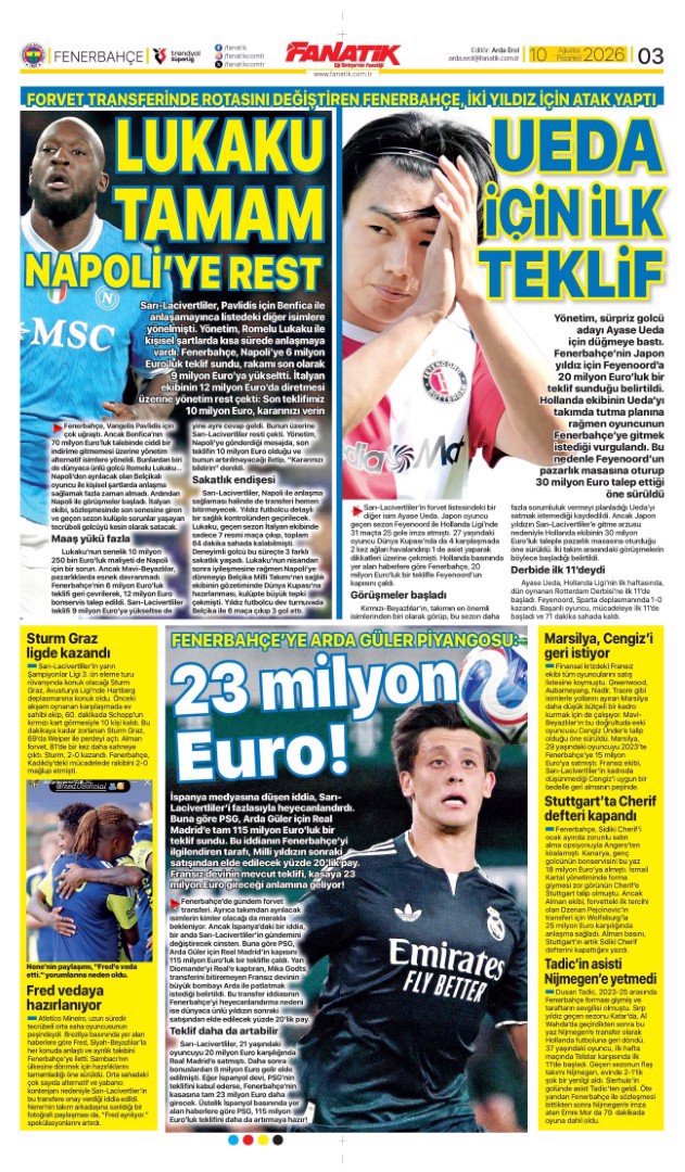 Lukaku Kadıköy yolunda | Spor manşetleri  - 19. fotoğraf
