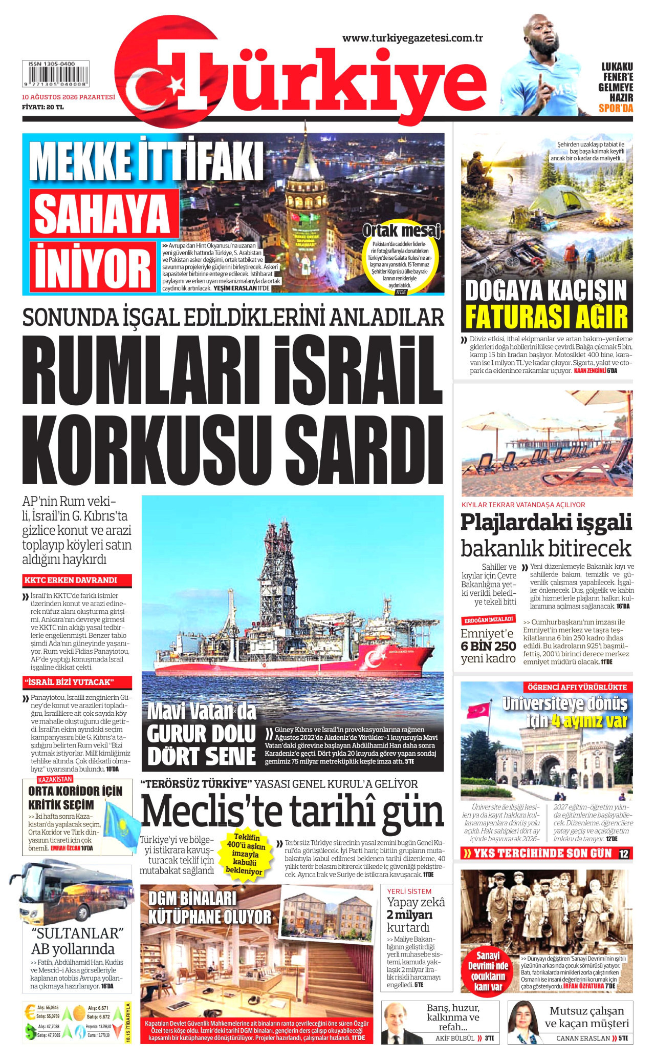 Gazeteler bugün ne yazdı? (10 Ağustos) - 3. fotoğraf