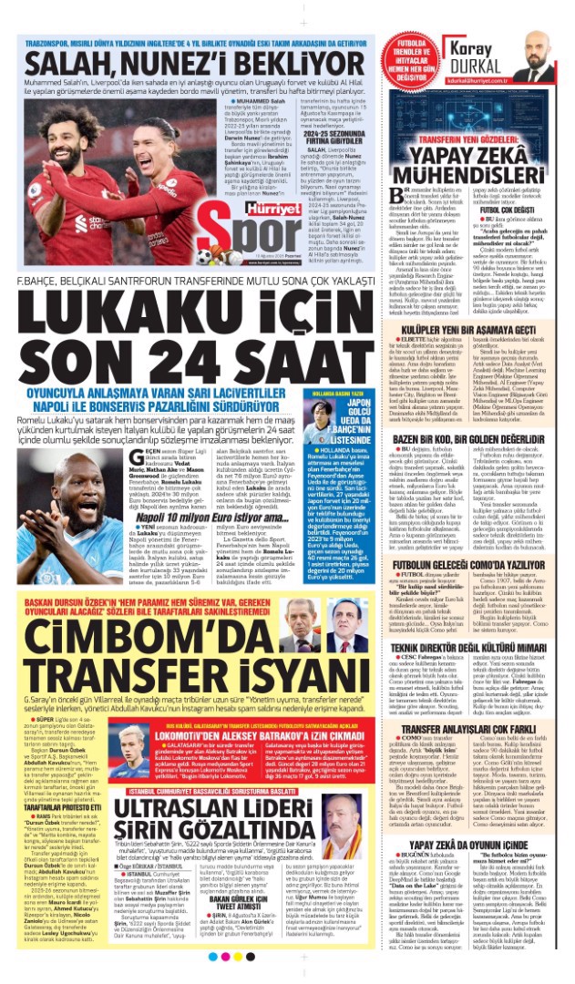 Lukaku Kadıköy yolunda | Spor manşetleri  - 11. fotoğraf