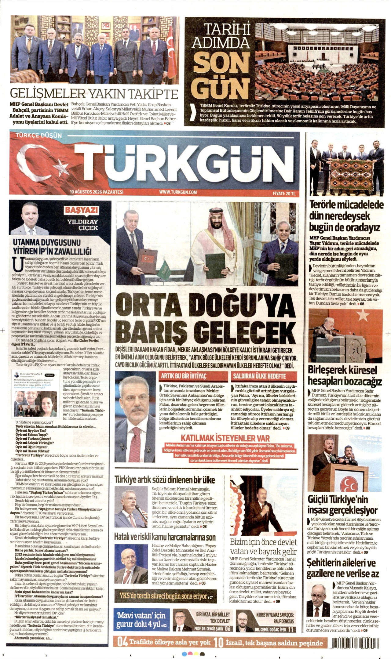 Gazeteler bugün ne yazdı? (10 Ağustos) - 5. fotoğraf